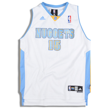 2006-10 Denver Nuggets Anthony #15 adidas Swingman Jersey (Home) Y