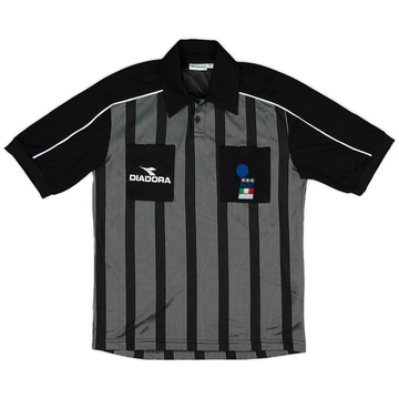 1999-00 Italy Diadora FIGC Referee Shirt - 6/10 - (M)