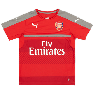 2015-16 Arsenal Puma Training Shirt - 10/10 - (L.Boys)