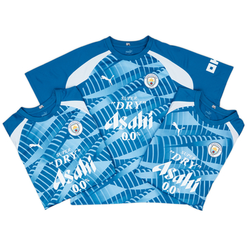 2023-24 Manchester City Player Issue Pre-Match Shirt # - 9/10