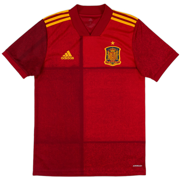 2020-21 Spain Home Shirt - 9/10 - (S)