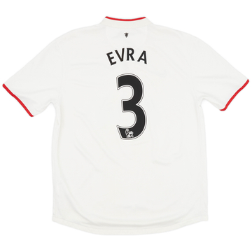 2012-14 Manchester United Away Shirt Evra #3 - 7/10 - (L)