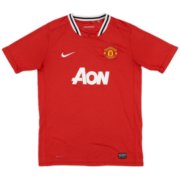 2011-12 Manchester United Home Shirt - 6/10 - (XL.Boys)