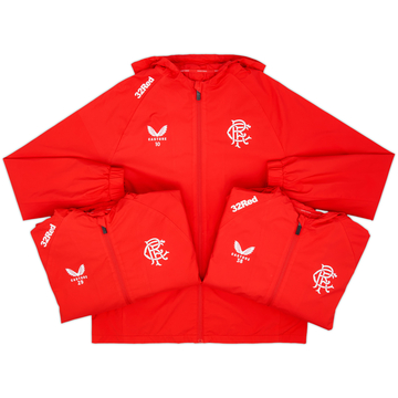 2024-25 Rangers Castore Player Issue Rain Jackets # - 8/10