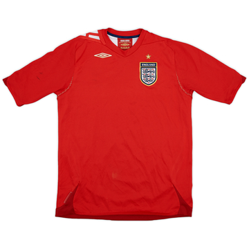 2006-08 England Away Shirt - 8/10 - (XL.Boys)