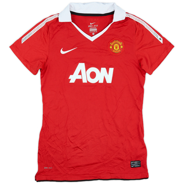 2010-11 Manchester United Home Shirt - 10/10 - (Women's XS)