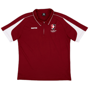 2017-18 Cheltenham Errea 1/4 Zip Polo Shirt - 8/10 - (L)