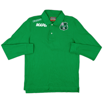 2017-18 Sassuolo Kappa Polo L/S Shirt - 8/10 - (S)