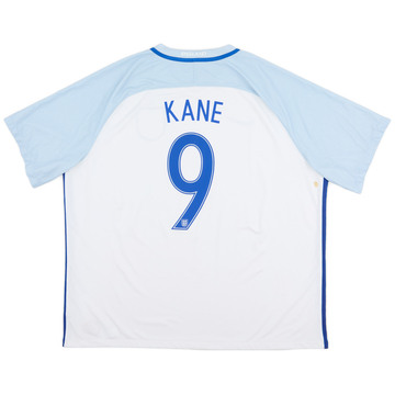 2016-17 England Home Shirt Kane #9 - 8/10 - (3XL)