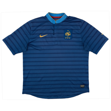 2012-13 France Home Shirt - 8/10 - (XXL)