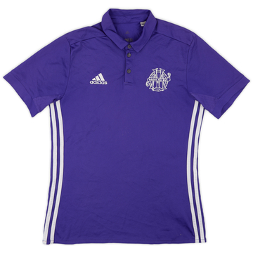2017-18 Olympique Marseille adidas Polo Shirt - 6/10 - (S)
