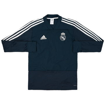2018-19 Real Madrid adidas Drill Top - 9/10 - (XS)