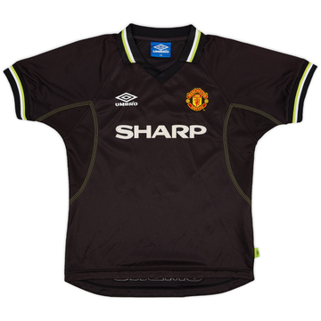 1998-99 Manchester United Third Shirt - 7/10 - (L.Boys)