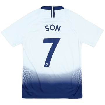2018-19 Tottenham Home Shirt Son #7ES