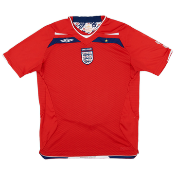 2008-10 England Away Shirt - 7/10 - (XL.Boys)
