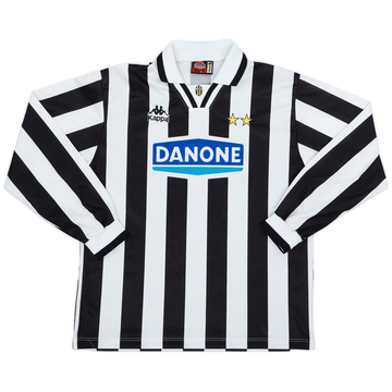 1994-95 Juventus Home L/S Shirt - 8/10 - (M)
