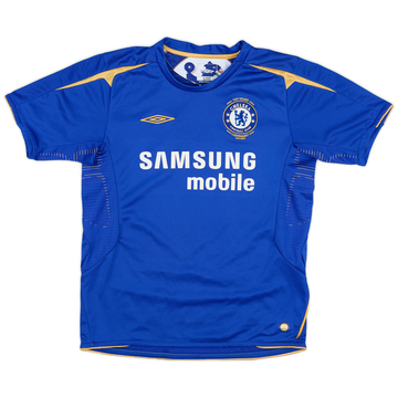 2005-06 Chelsea Centenary Home Shirt - 9/10 - (M.Boys)