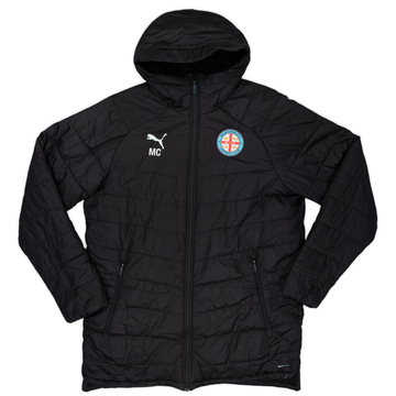 2018-19 Melbourne City Staff Issue Puma Padded Jacket MC - 10/10 - (XL)
