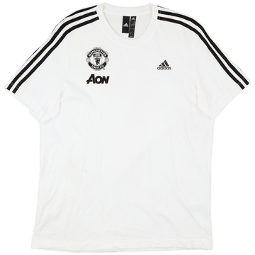 2018-19 Manchester United adidas Cotton Tee - 7/10 - (L)