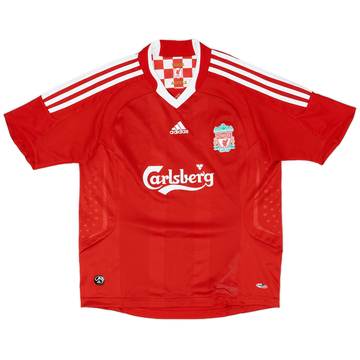 2008-10 Liverpool Home Shirt - 7/10 - (M.Boys)