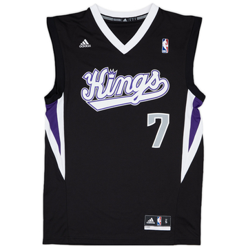 2011-14 Sacramento Kings Fredette #7 adidas Alternate Jersey - 9/10 - (S)