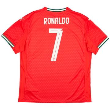 2025-26 Portugal Home Shirt Ronaldo #7