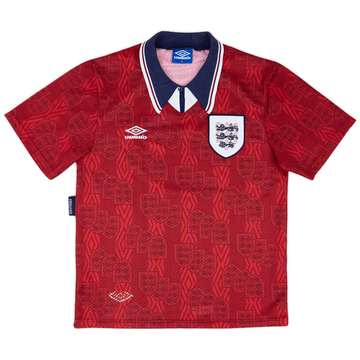 1993-95 England Away Shirt - 8/10 - (M)