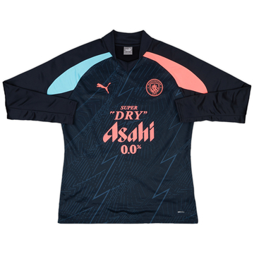 2023-24 Manchester City Player Issue Pre-Match Sweat Top - As New