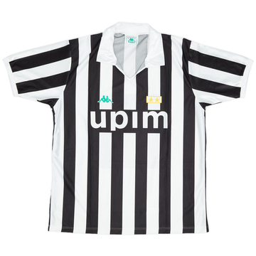 1991-92 Juventus Basic Home Shirt - 9/10 - (L)