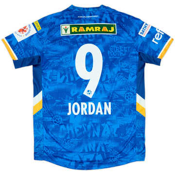 2024-25 Chennaiyin FC Home Shirt Jordan #9 (XL)