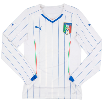 2014-15 Italy Player Issue Away L/S Shirt - 9/10 - (XL)