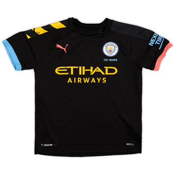 2019-20 Manchester City Away Shirt - 9/10 - (S.Boys)