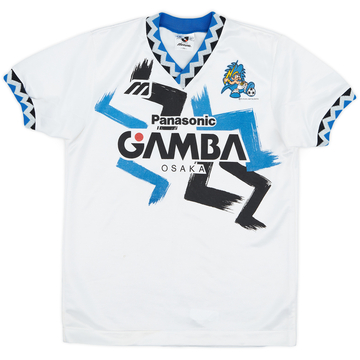 1993-95 Gamba Osaka Mizuno Training Shirt - 7/10 - (XS)