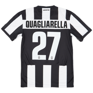 2012-13 Juventus Home Shirt Quagliarella #27 - 8/10 - (S)