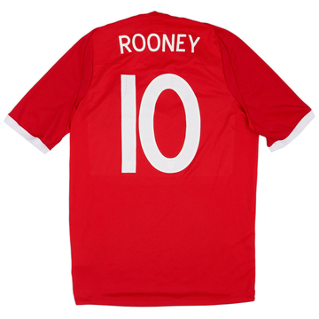 2010-11 England Away Shirt Rooney #10 - 6/10 - (S)