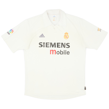 2002-03 Real Madrid Centenary Home Shirt - 4/10 - (L)