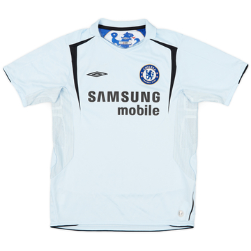 2005-06 Chelsea Away Shirt - 8/10 - (L.Boys)