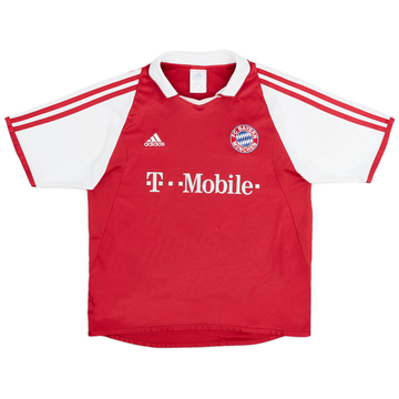 2003-04 Bayern Munich Home Shirt - 7/10 - (L.Boys)