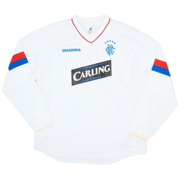 2003-04 Rangers Third L/S Shirt - 6/10 - (L)