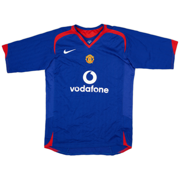 2005-06 Manchester United Away Shirt - 8/10 - (XL.Boys)