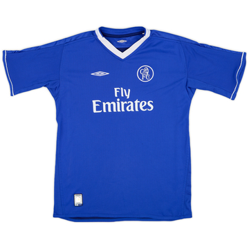 2003-05 Chelsea Home Shirt - 9/10 - (XL.Boys)