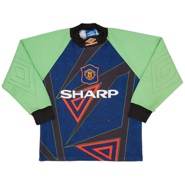 1994-96 Manchester United GK Shirt - 6/10 - (Y)