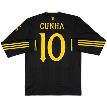 2025-26 Manchester United Authentic Third L/S Shirt Cunha #10