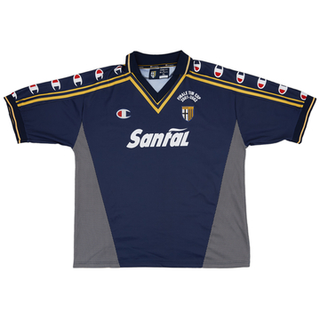 2001-02 Parma 'Signed' Finale TIM Cup Away Shirt - 9/10 - (XL)