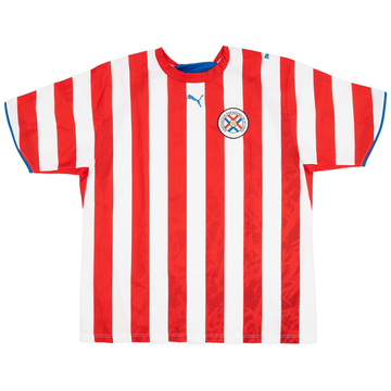 2006-07 Paraguay Home Shirt - 8/10 - (XL)