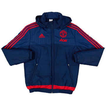 2015-16 Manchester United adidas Padded Jacket - 8/10 - (S)