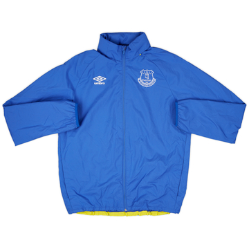 2016-17 Everton Umbro Hooded Rain Jacket - 9/10 - (L)