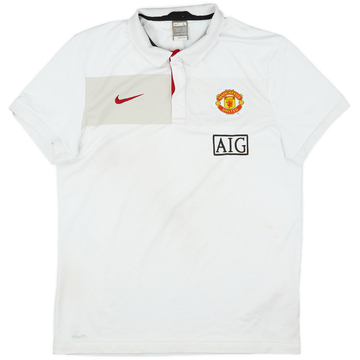 2009-10 Manchester United Nike Polo Shirt - 6/10 - (L)