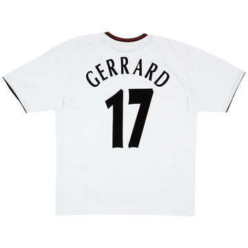 2003-04 Liverpool Away Shirt Gerrard #17 - 6/10 - (L)