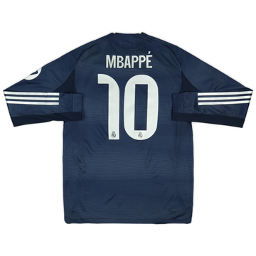 2025-26 Real Madrid Authentic Away L/S Shirt Mbappe #10